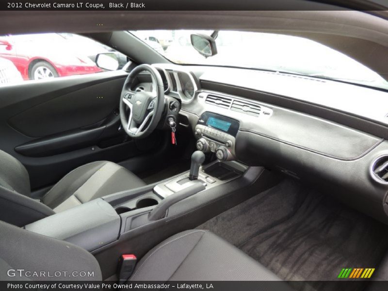 Black / Black 2012 Chevrolet Camaro LT Coupe