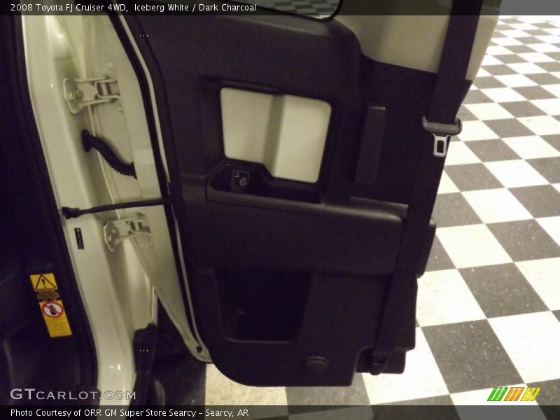 Iceberg White / Dark Charcoal 2008 Toyota FJ Cruiser 4WD