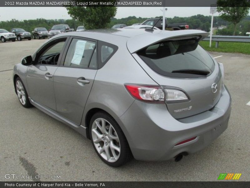  2012 MAZDA3 MAZDASPEED3 Liquid Silver Metallic