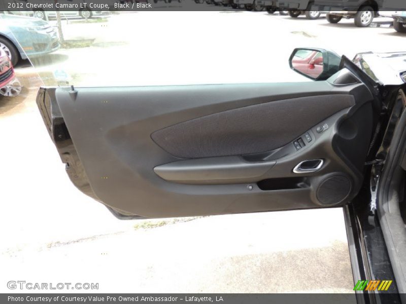 Black / Black 2012 Chevrolet Camaro LT Coupe
