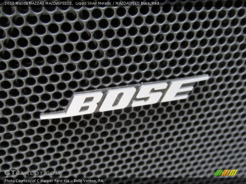 Audio System of 2012 MAZDA3 MAZDASPEED3