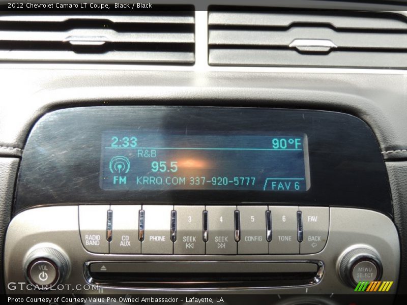 Black / Black 2012 Chevrolet Camaro LT Coupe
