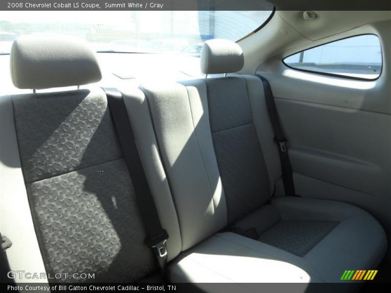 Summit White / Gray 2008 Chevrolet Cobalt LS Coupe