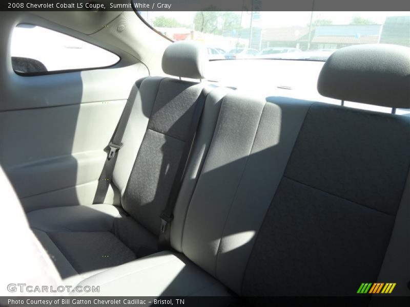 Summit White / Gray 2008 Chevrolet Cobalt LS Coupe