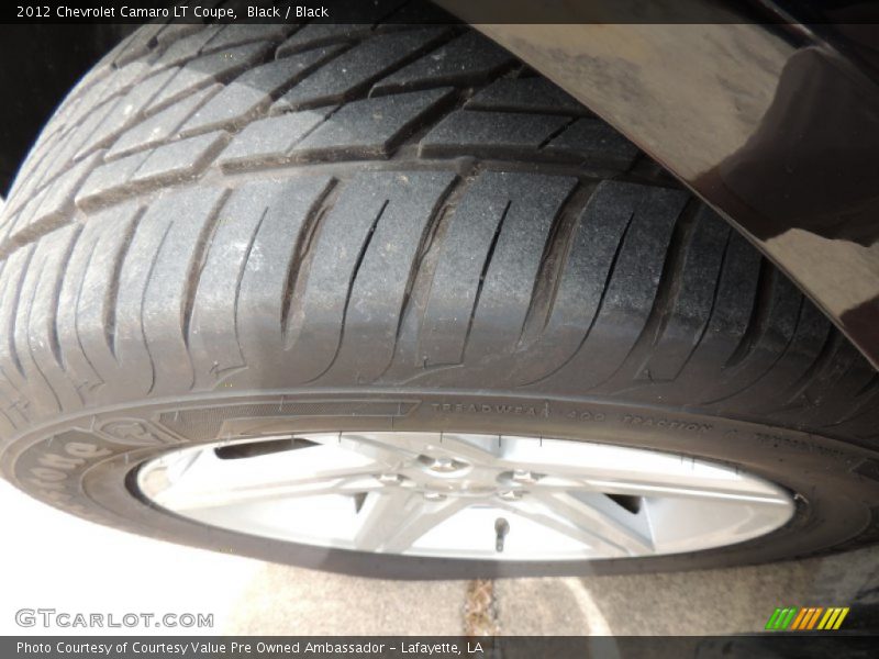 Black / Black 2012 Chevrolet Camaro LT Coupe