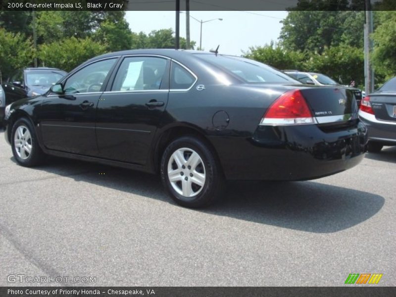 Black / Gray 2006 Chevrolet Impala LS
