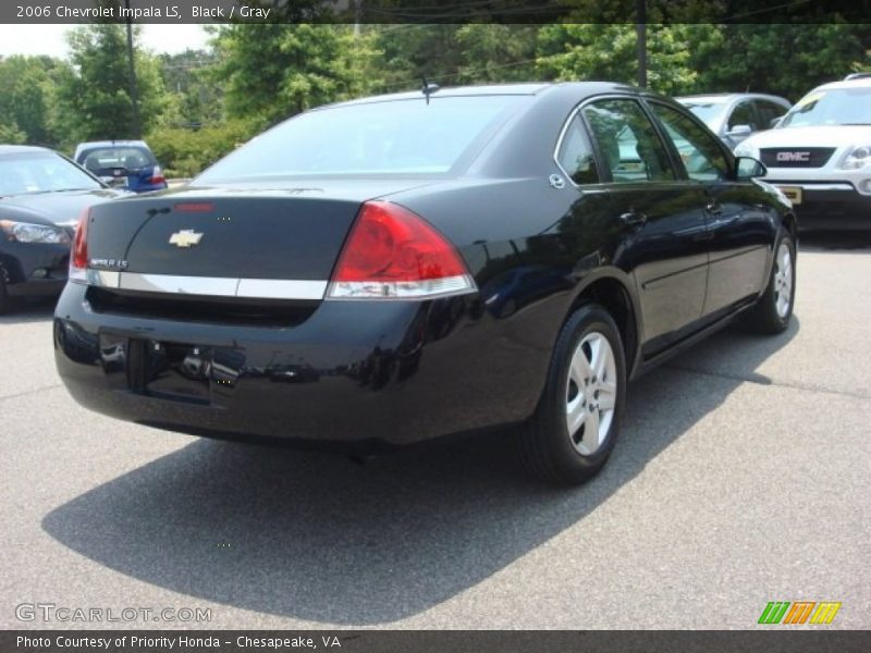 Black / Gray 2006 Chevrolet Impala LS