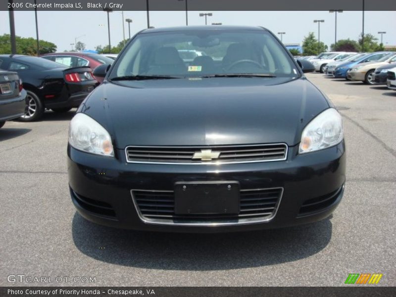 Black / Gray 2006 Chevrolet Impala LS