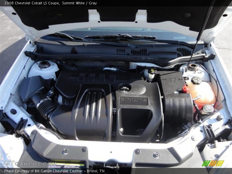 Summit White / Gray 2008 Chevrolet Cobalt LS Coupe