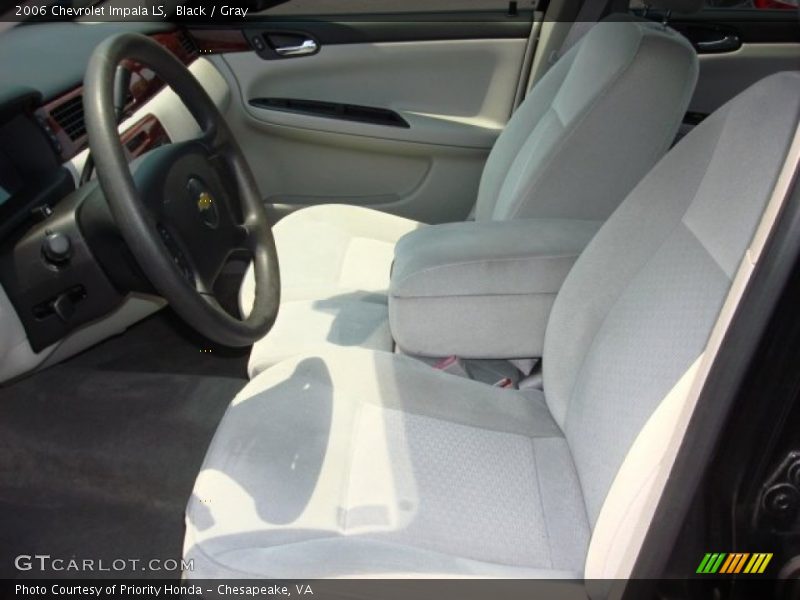 Black / Gray 2006 Chevrolet Impala LS