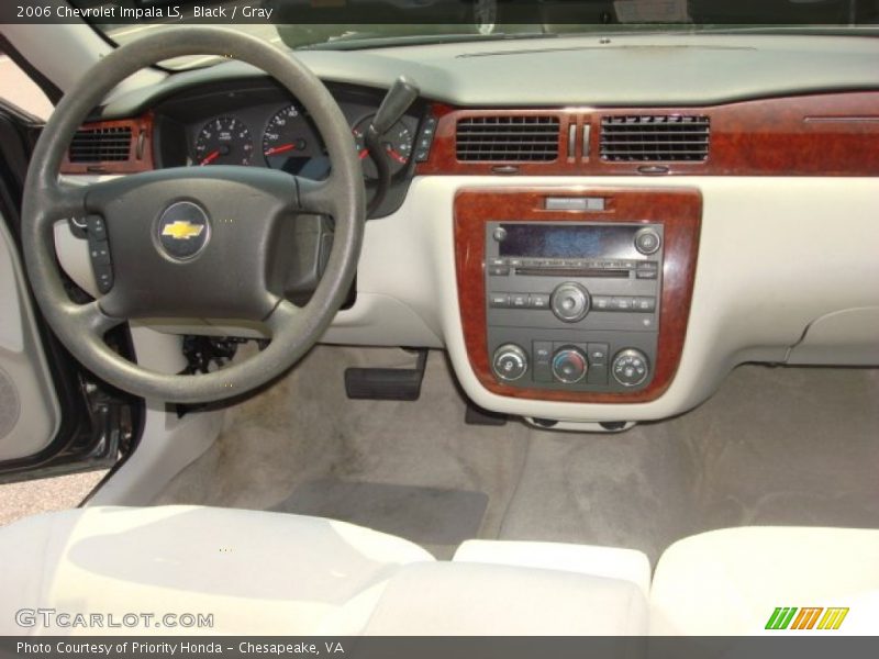 Black / Gray 2006 Chevrolet Impala LS