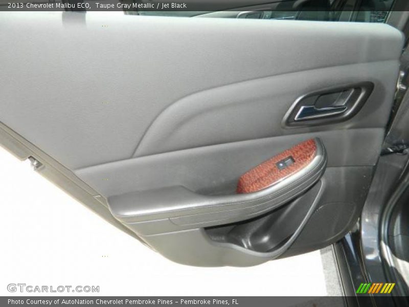 Taupe Gray Metallic / Jet Black 2013 Chevrolet Malibu ECO