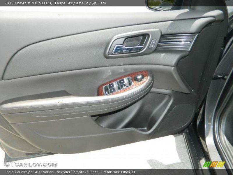 Taupe Gray Metallic / Jet Black 2013 Chevrolet Malibu ECO