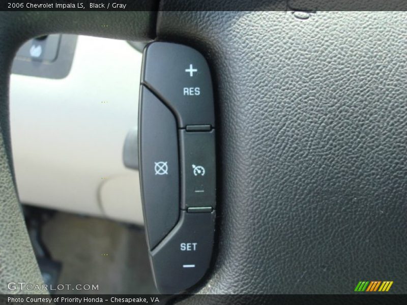 Black / Gray 2006 Chevrolet Impala LS