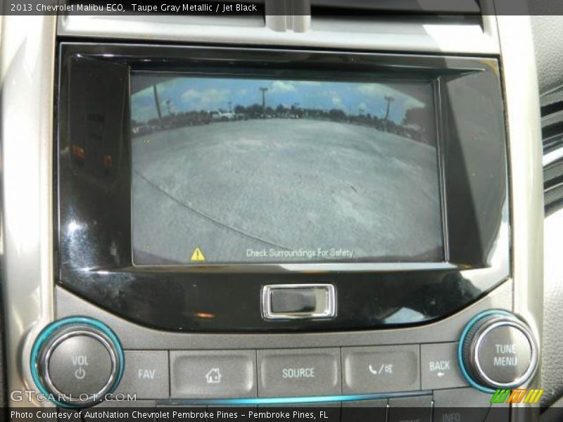 Taupe Gray Metallic / Jet Black 2013 Chevrolet Malibu ECO