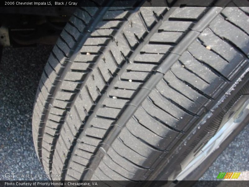 Black / Gray 2006 Chevrolet Impala LS