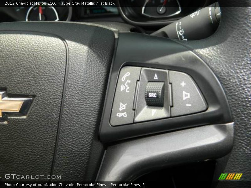 Taupe Gray Metallic / Jet Black 2013 Chevrolet Malibu ECO