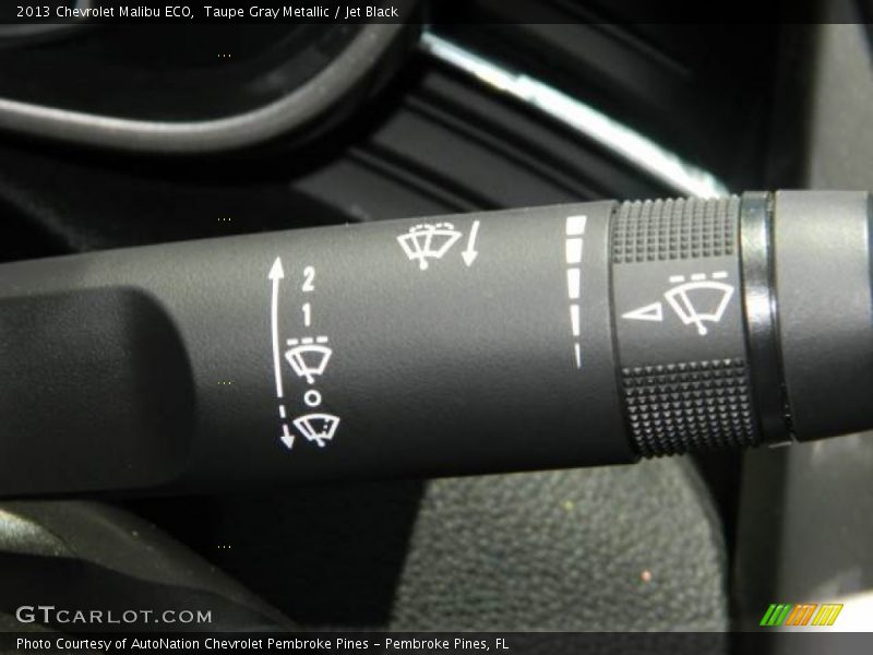 Taupe Gray Metallic / Jet Black 2013 Chevrolet Malibu ECO
