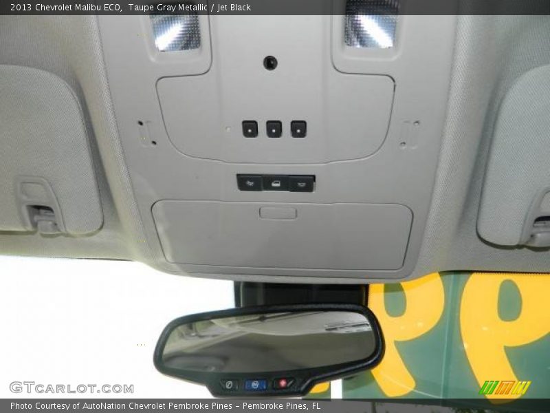 Taupe Gray Metallic / Jet Black 2013 Chevrolet Malibu ECO