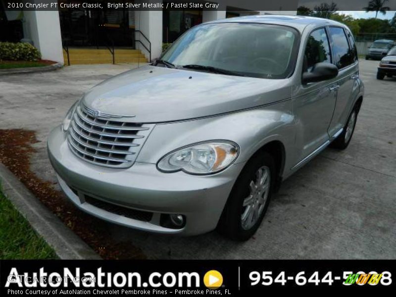 Bright Silver Metallic / Pastel Slate Gray 2010 Chrysler PT Cruiser Classic