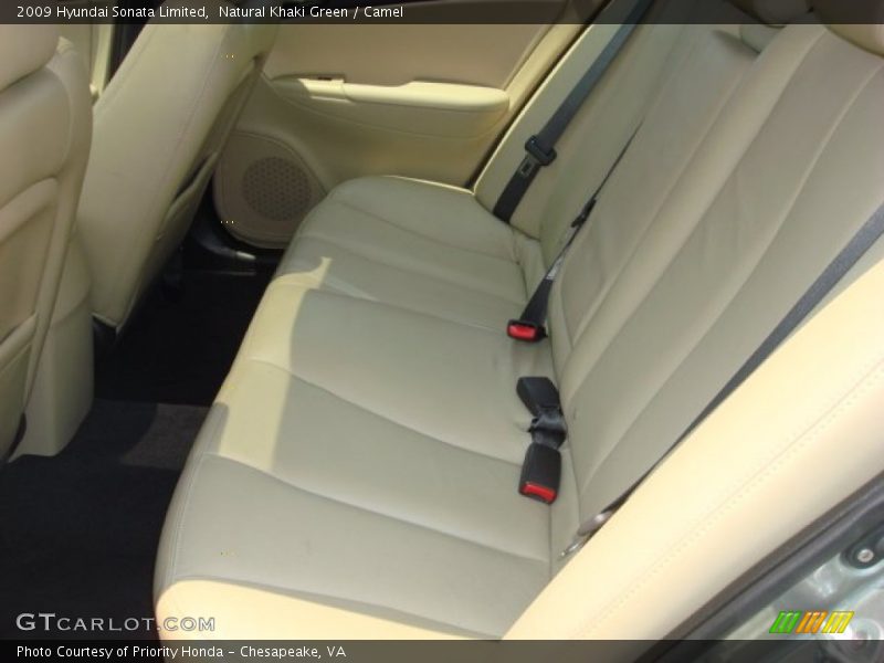 Natural Khaki Green / Camel 2009 Hyundai Sonata Limited
