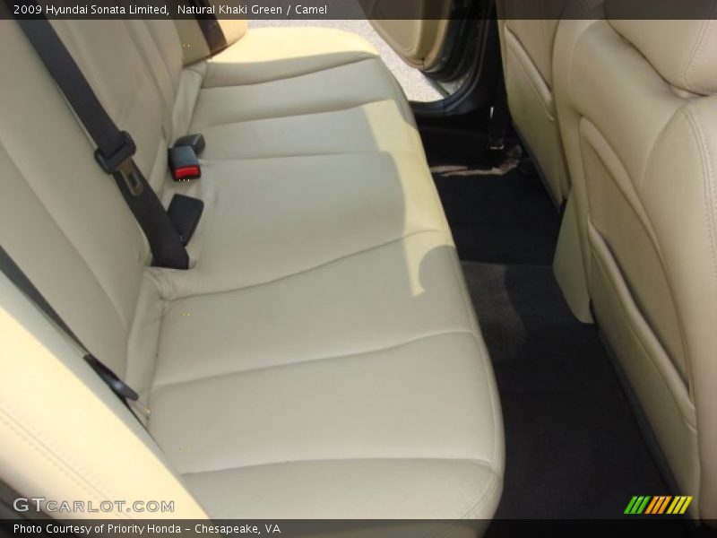 Natural Khaki Green / Camel 2009 Hyundai Sonata Limited