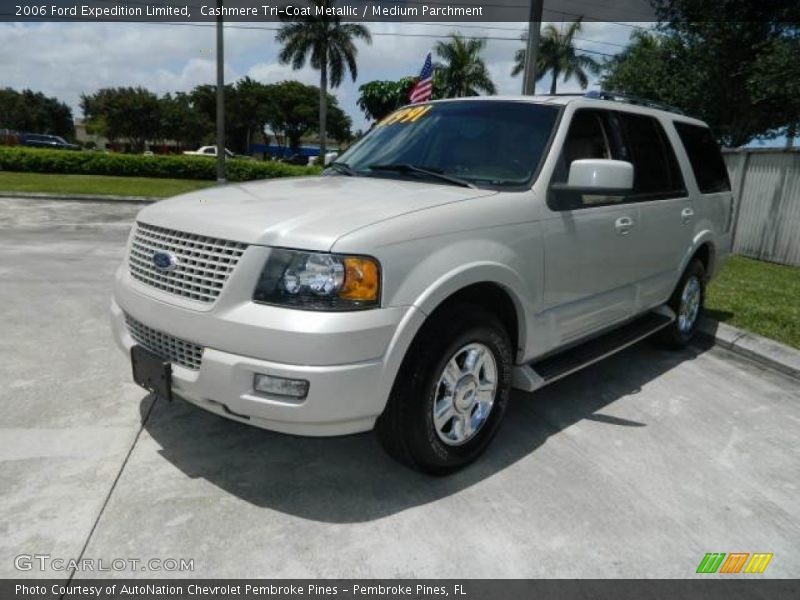 Cashmere Tri-Coat Metallic / Medium Parchment 2006 Ford Expedition Limited