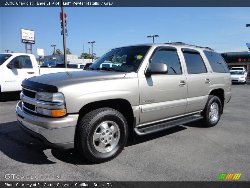 Light Pewter Metallic / Gray 2000 Chevrolet Tahoe LT 4x4