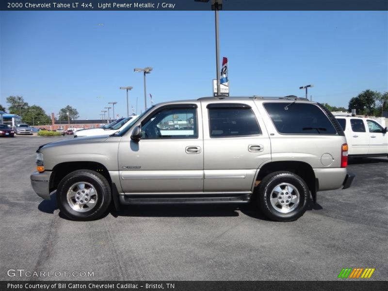 Light Pewter Metallic / Gray 2000 Chevrolet Tahoe LT 4x4