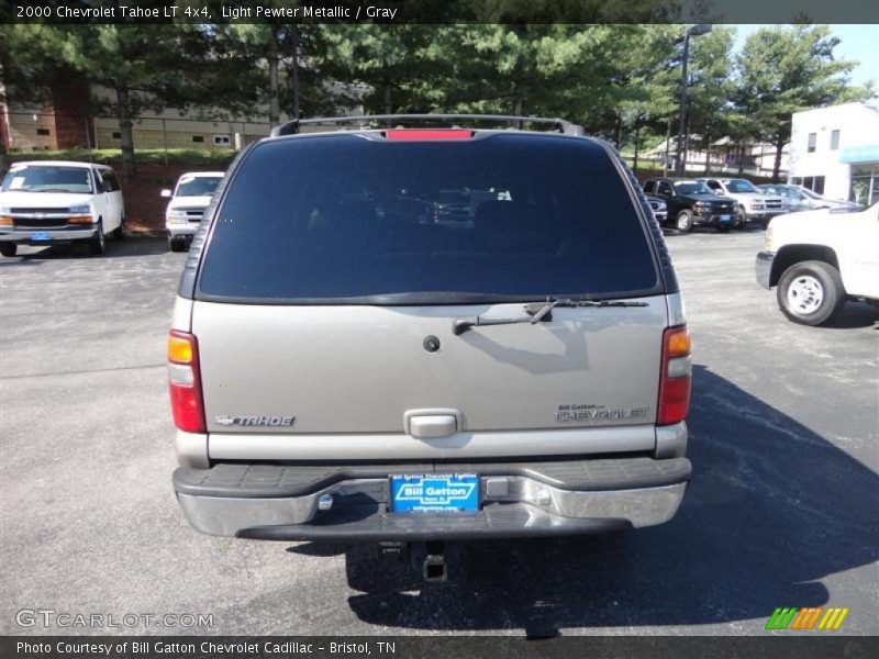 Light Pewter Metallic / Gray 2000 Chevrolet Tahoe LT 4x4