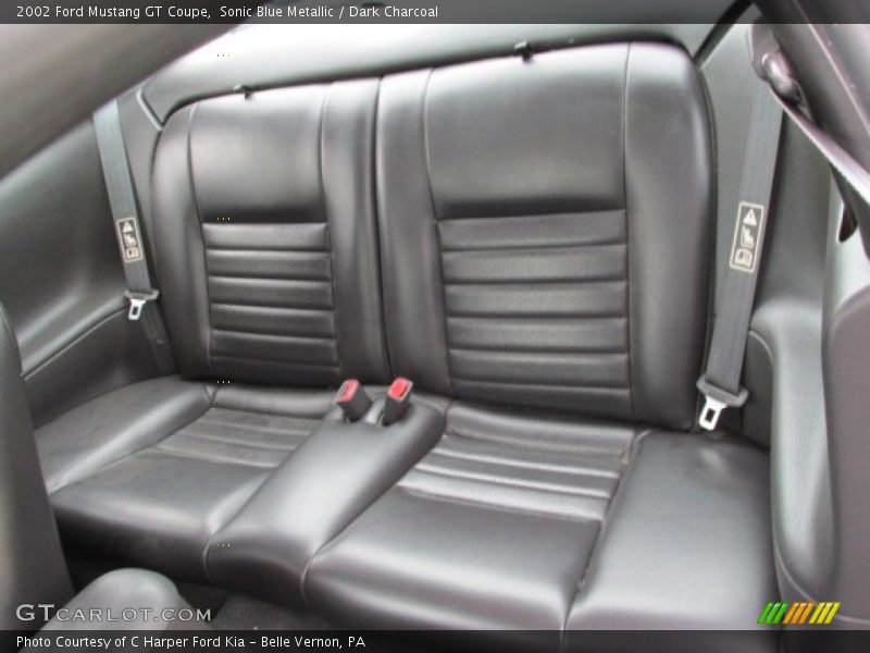 Sonic Blue Metallic / Dark Charcoal 2002 Ford Mustang GT Coupe