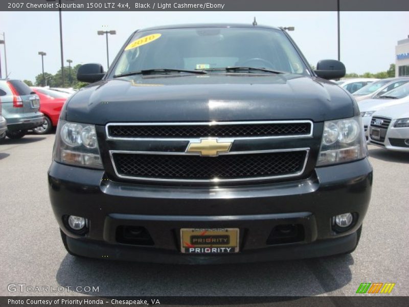 Black / Light Cashmere/Ebony 2007 Chevrolet Suburban 1500 LTZ 4x4