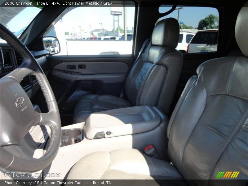 Light Pewter Metallic / Gray 2000 Chevrolet Tahoe LT 4x4