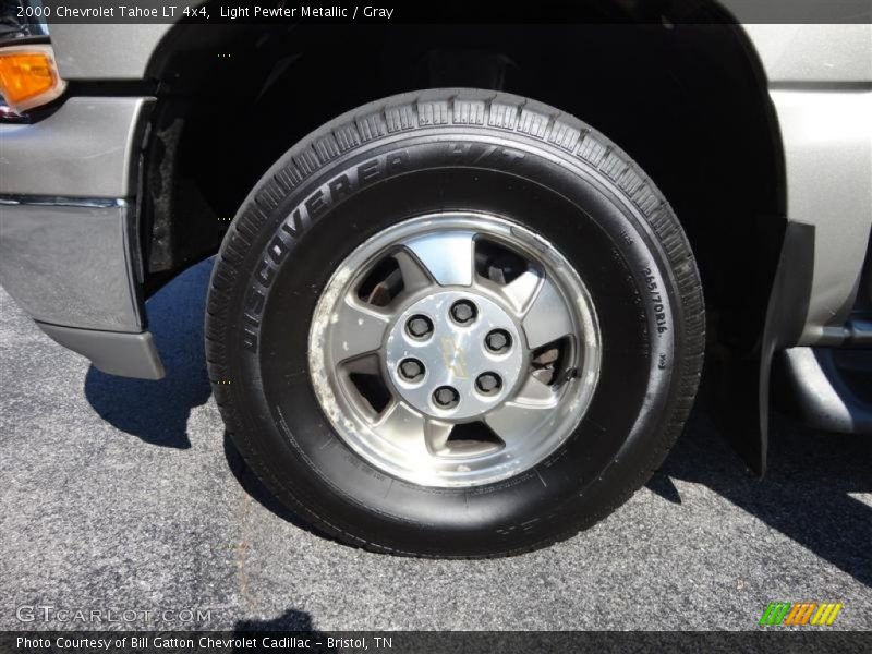 Light Pewter Metallic / Gray 2000 Chevrolet Tahoe LT 4x4
