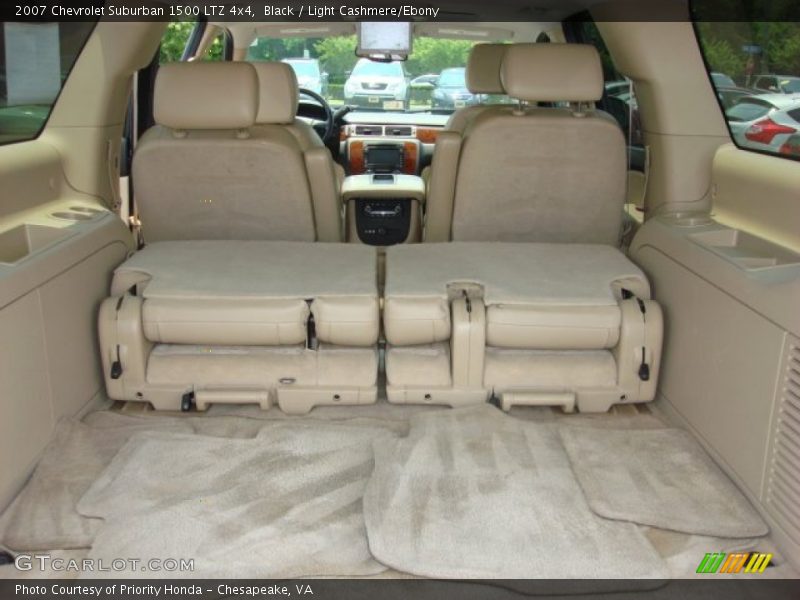 Black / Light Cashmere/Ebony 2007 Chevrolet Suburban 1500 LTZ 4x4