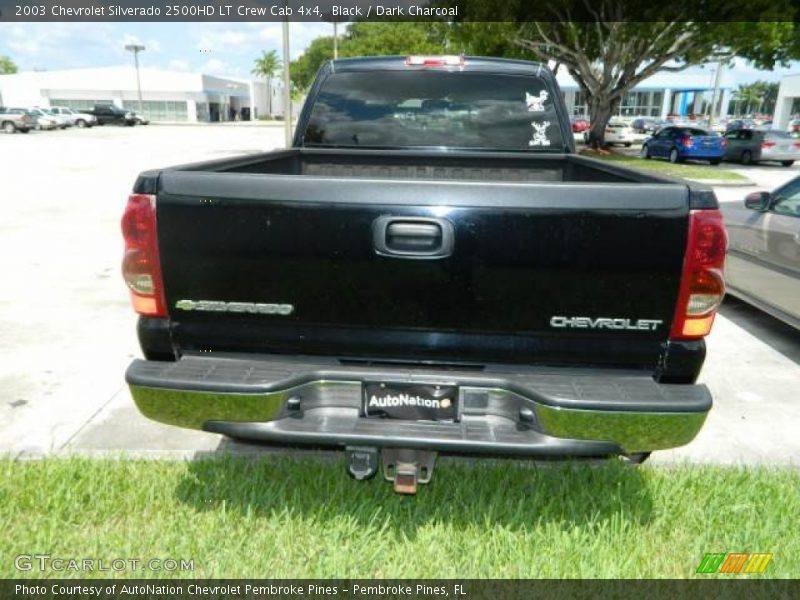 Black / Dark Charcoal 2003 Chevrolet Silverado 2500HD LT Crew Cab 4x4