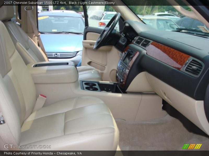 Black / Light Cashmere/Ebony 2007 Chevrolet Suburban 1500 LTZ 4x4
