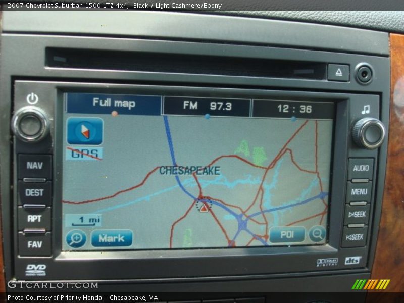 Black / Light Cashmere/Ebony 2007 Chevrolet Suburban 1500 LTZ 4x4