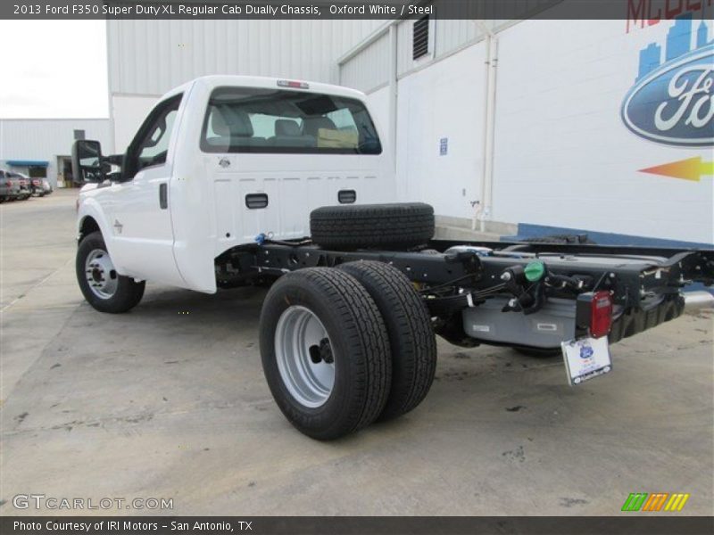 Oxford White / Steel 2013 Ford F350 Super Duty XL Regular Cab Dually Chassis