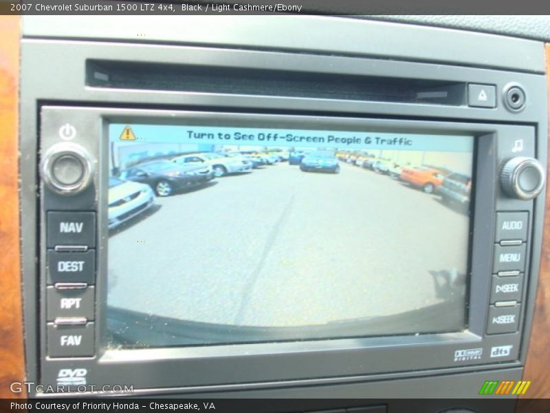 Black / Light Cashmere/Ebony 2007 Chevrolet Suburban 1500 LTZ 4x4