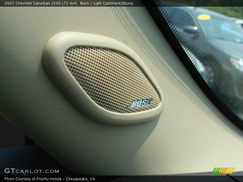 Black / Light Cashmere/Ebony 2007 Chevrolet Suburban 1500 LTZ 4x4