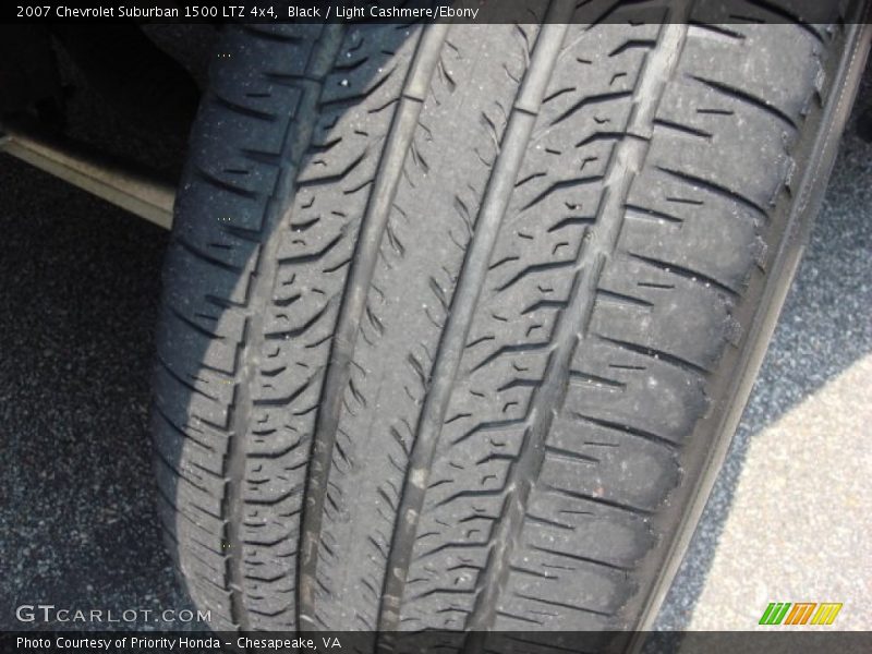 Black / Light Cashmere/Ebony 2007 Chevrolet Suburban 1500 LTZ 4x4