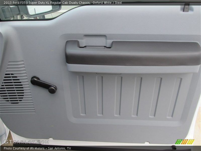 Oxford White / Steel 2013 Ford F350 Super Duty XL Regular Cab Dually Chassis