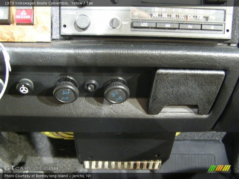 Yellow / Tan 1979 Volkswagen Beetle Convertible