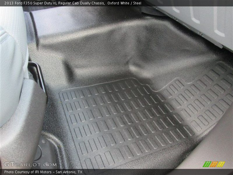 Oxford White / Steel 2013 Ford F350 Super Duty XL Regular Cab Dually Chassis