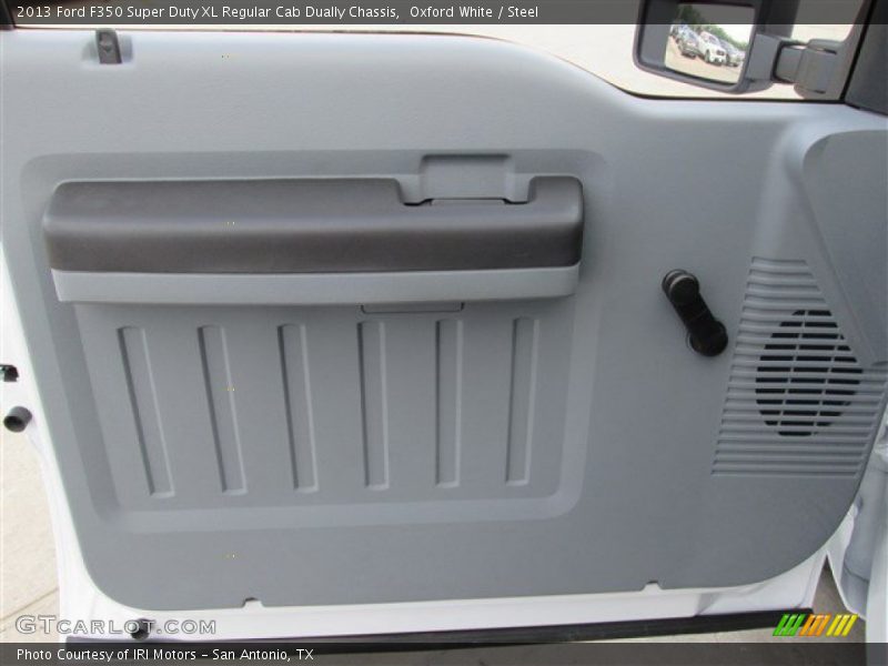 Oxford White / Steel 2013 Ford F350 Super Duty XL Regular Cab Dually Chassis