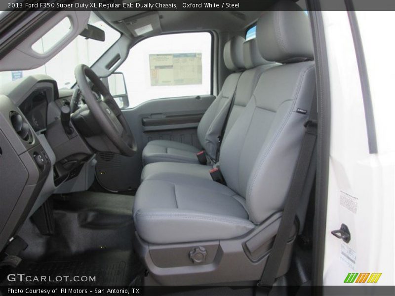Front Seat of 2013 F350 Super Duty XL Regular Cab Dually Chassis