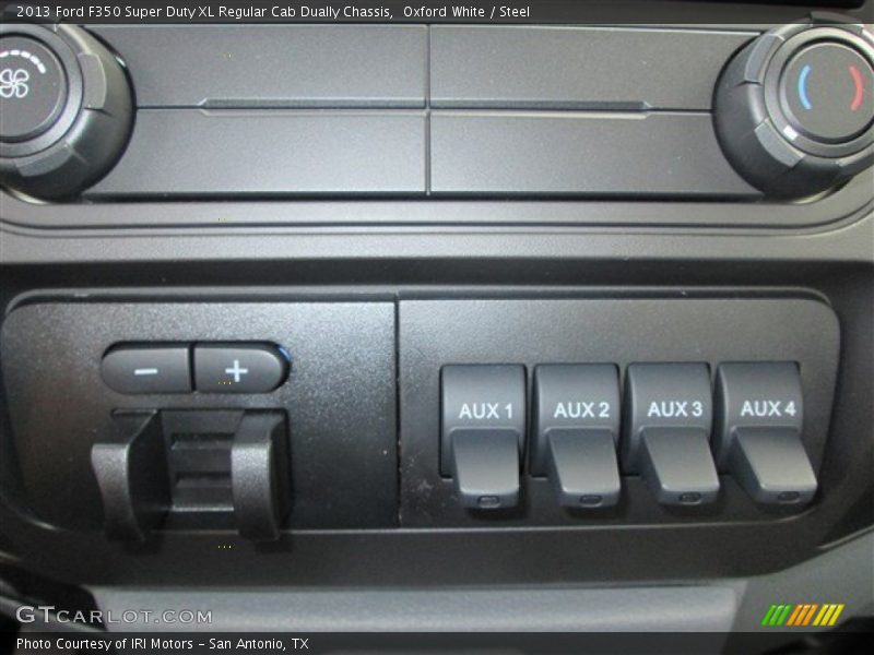 Oxford White / Steel 2013 Ford F350 Super Duty XL Regular Cab Dually Chassis