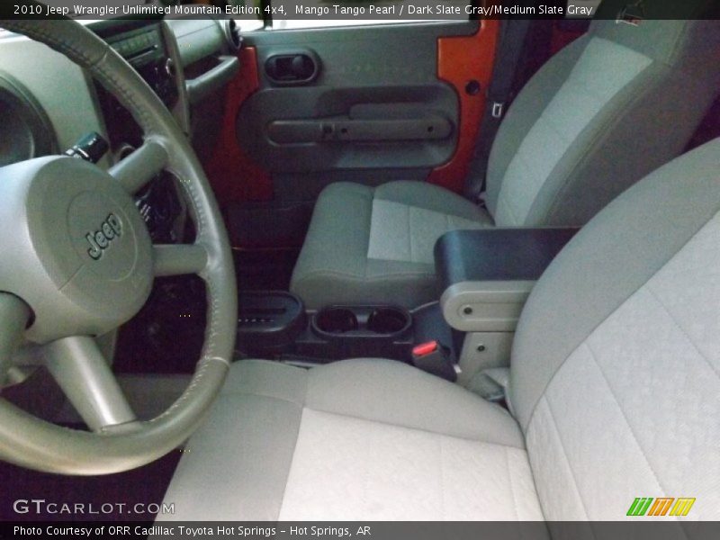 Mango Tango Pearl / Dark Slate Gray/Medium Slate Gray 2010 Jeep Wrangler Unlimited Mountain Edition 4x4