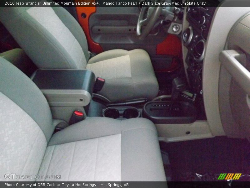 Mango Tango Pearl / Dark Slate Gray/Medium Slate Gray 2010 Jeep Wrangler Unlimited Mountain Edition 4x4